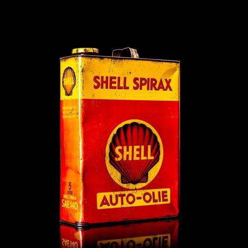 rare and unique collectible Shell oil can 1890 – 1958s edition