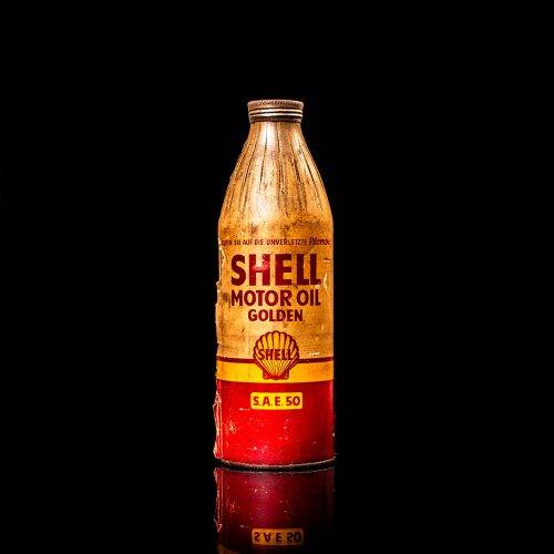 rare and unique collectible Shell oil can 1890 – 1958s edition