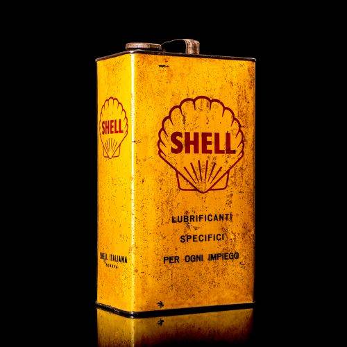 rare and unique collectible Shell oil can 1890 – 1958s edition
