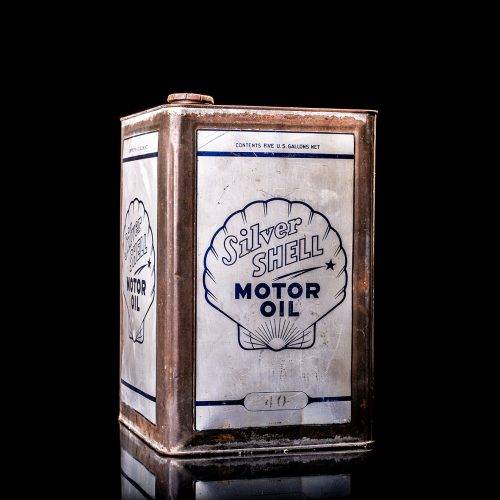 rare and unique collectible Shell oil can 1890 – 1958s edition