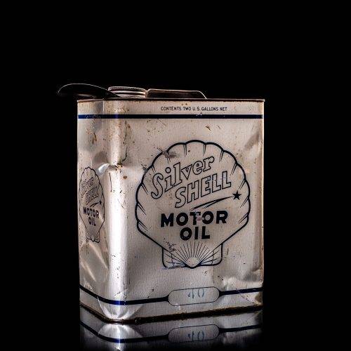 rare and unique collectible Shell oil can 1890 – 1958s edition