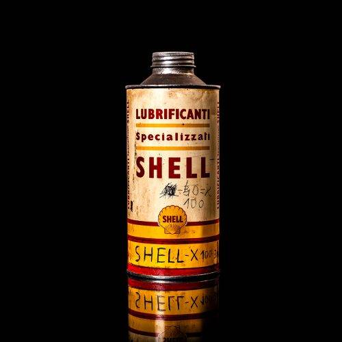 Discover Rare Vintage Shell Oil Cans: 1950-1955 Collection - SHELLCANS